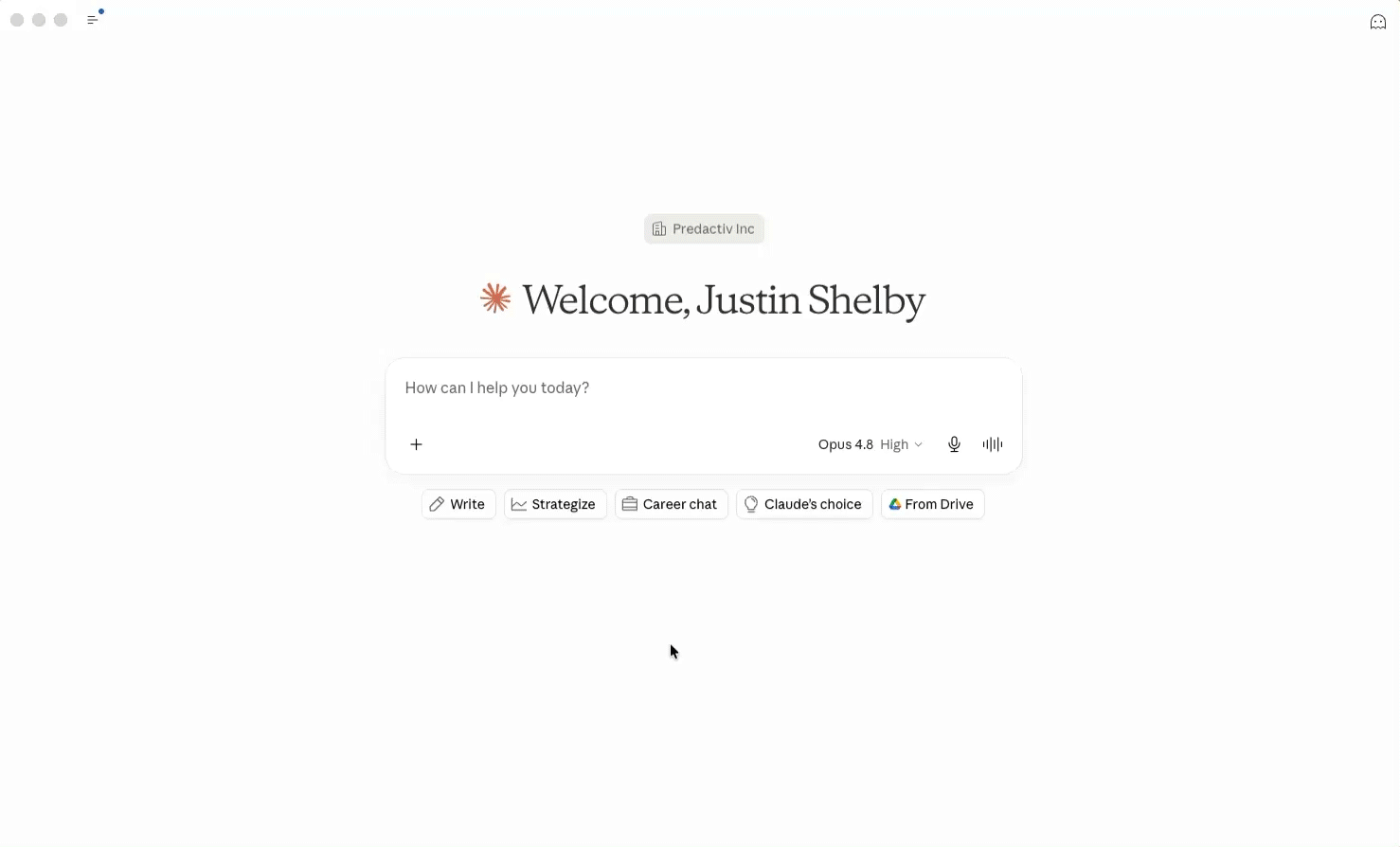 Building and sizing a Predactiv audience from a prompt in Claude